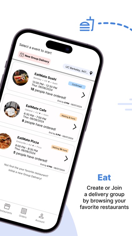 EatMate - Food Group Delivery
