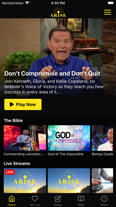 Arise To Glow TV Screenshot