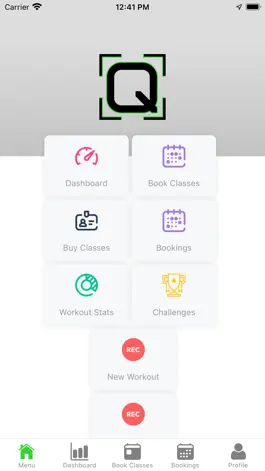 Game screenshot Quadrant Fitness App apk
