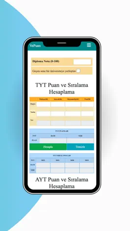 Game screenshot YKS Puan ve Sıralama Hesaplama mod apk