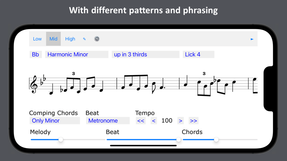 #3. Jazz Scales Trainer (iOS) By: Martin Miller