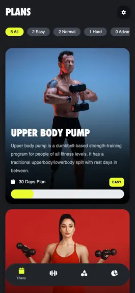 Game screenshot Dumbbell Training App apk