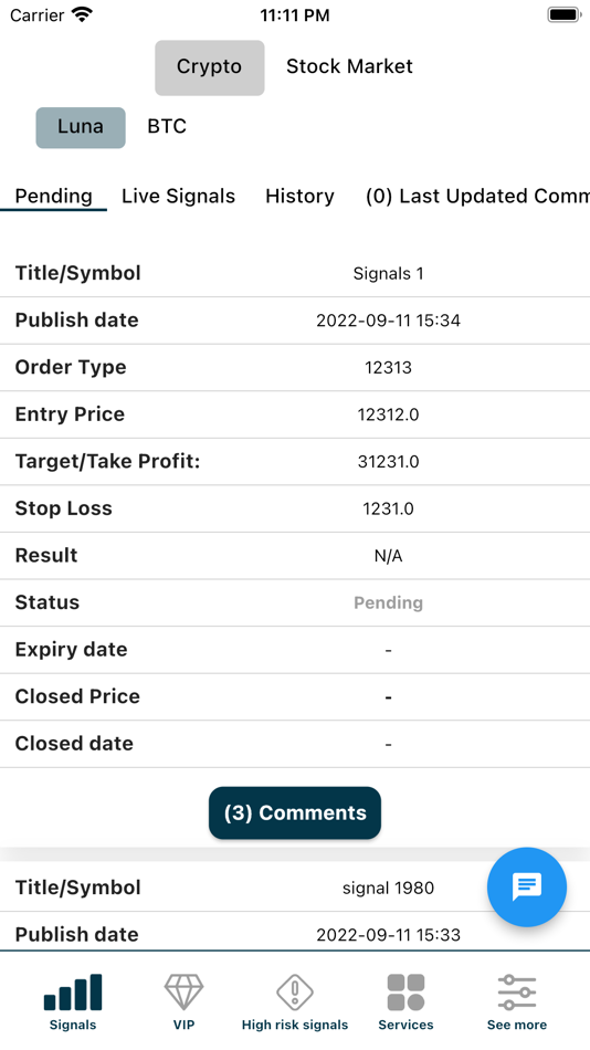#2. Markets Signals (iOS) 由: Sobhi Rashed