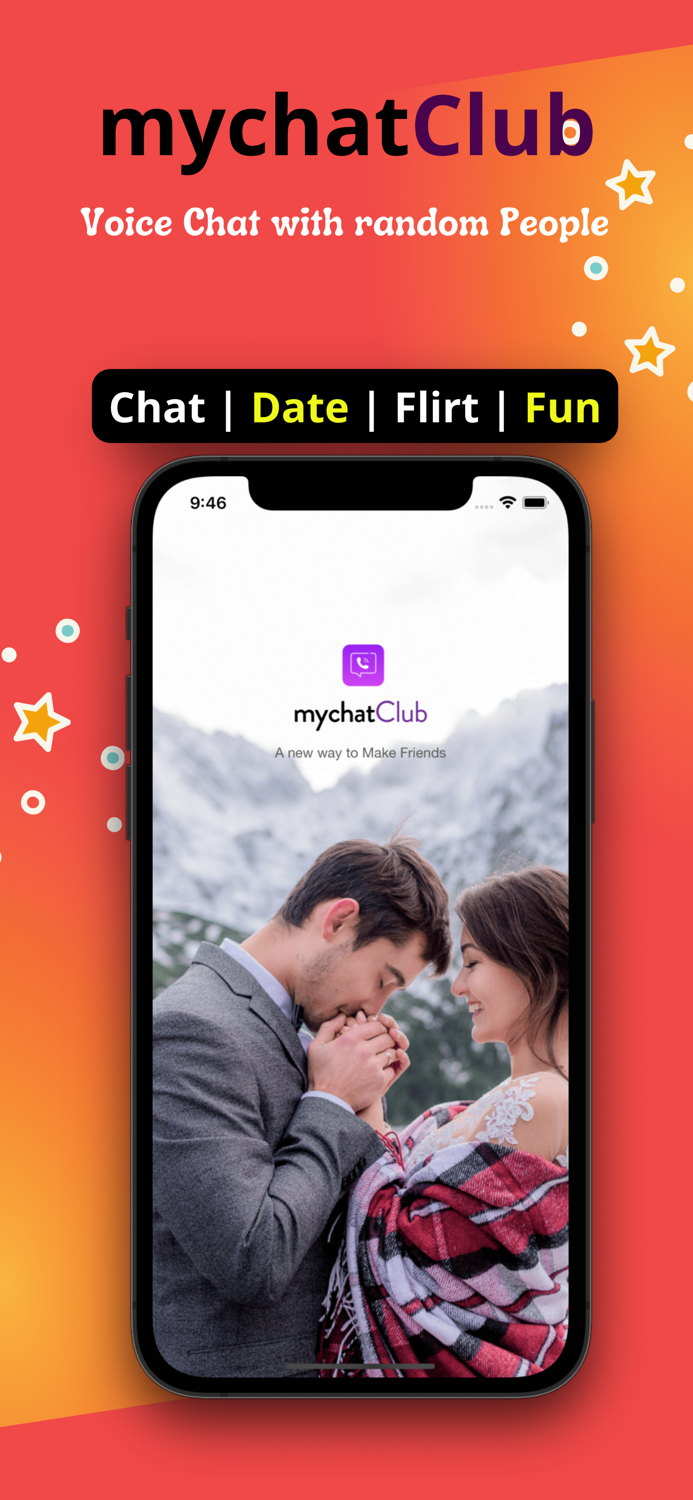 mychatClub - random voice chat