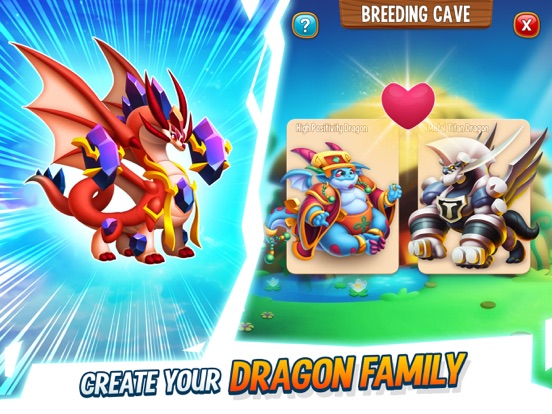 Dragon City - Breed & Battle! iPad app afbeelding 1