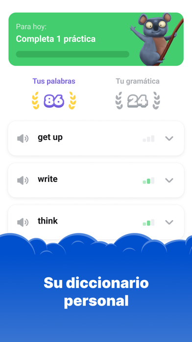 Simpler: English learning app Screenshot