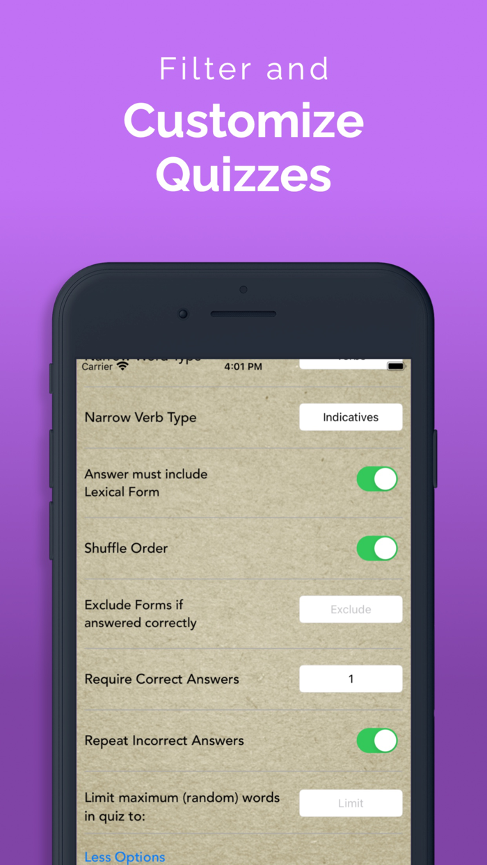 ParseGreekLITE- Greek Quizzing