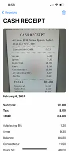 Receipt Saver: Scan & Organize screenshot #4 for iPhone