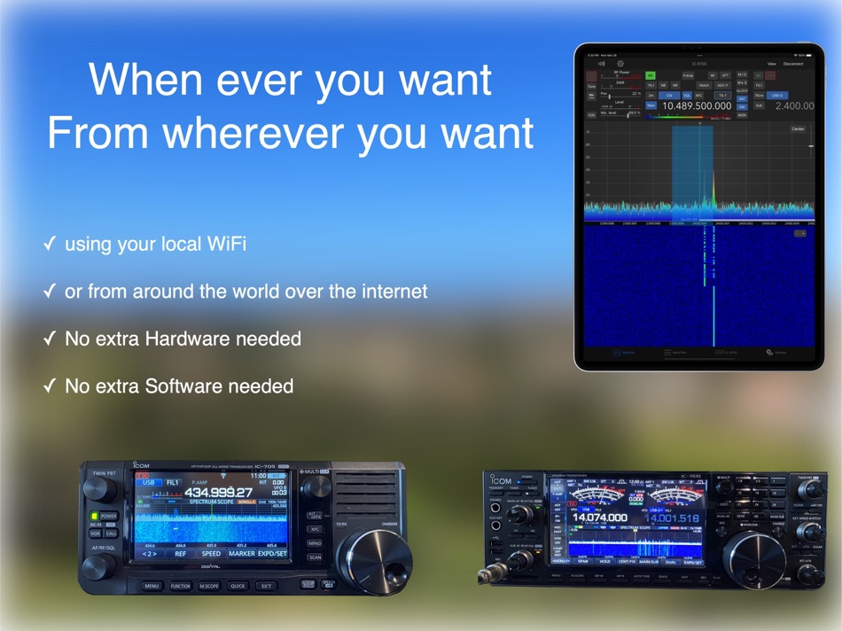#4. SDR-Control for Icom (iOS) By: Marcus Roskosch