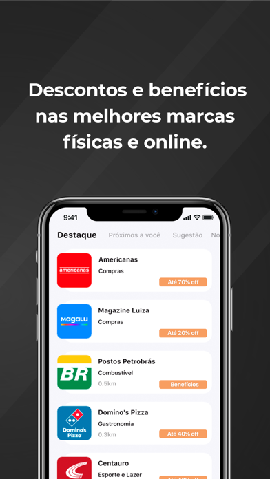 Protege Car Clube de Benefício Screenshot