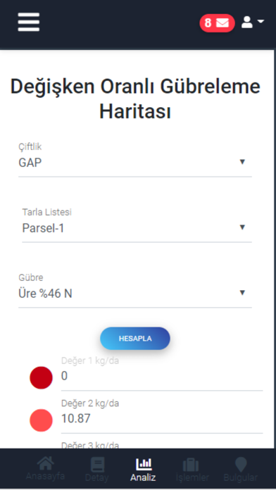 GAP HASSAS Screenshot