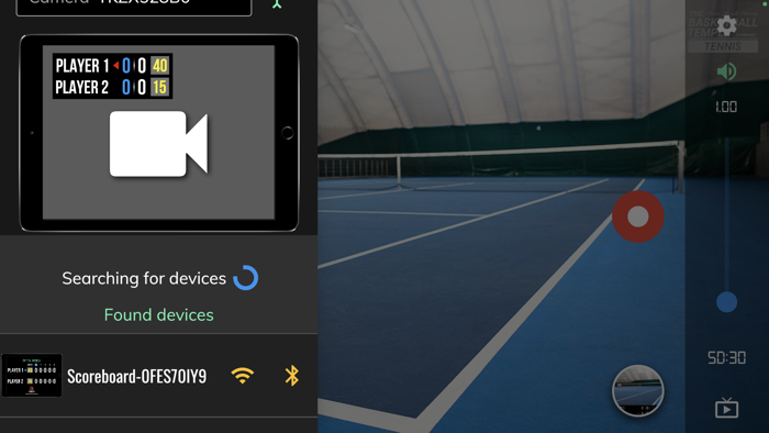 BT Tennis Camera