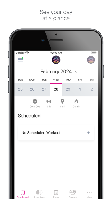 Renew Performance Center Screenshot