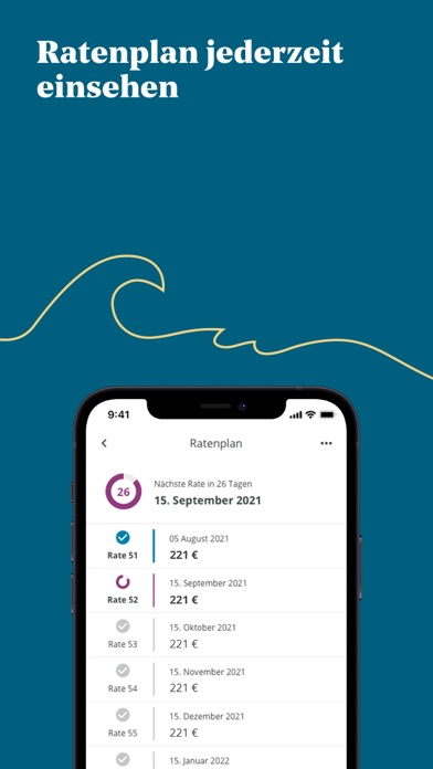 auxmoney Kredite Screenshot