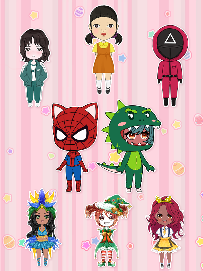 Chibi Dolls Dress up Games