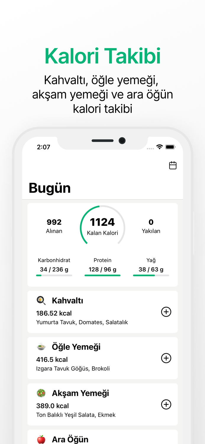 Diyet 7-24 - Kalori Takibi