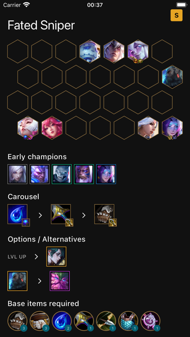 Builds for TFT - LoLChess Screenshot