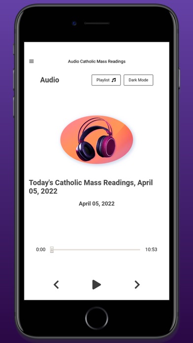 Catholic Daily Readings App Screenshot