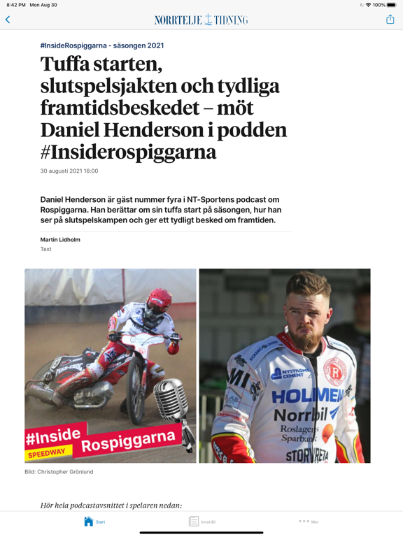 Screenshot #4 pour Norrtelje Tidning