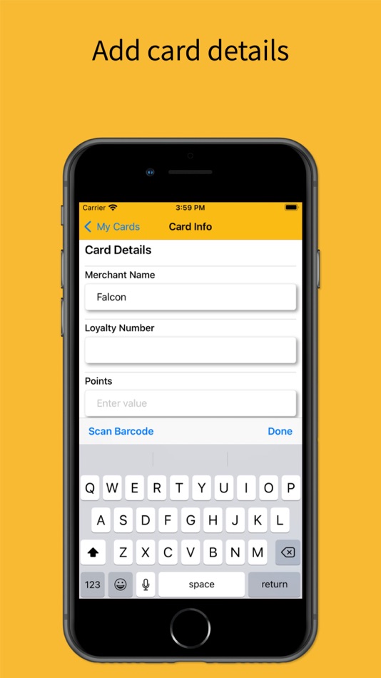 #2. Simple Loyalty Card Wallet (iOS) 由: Pratheesh Bennet