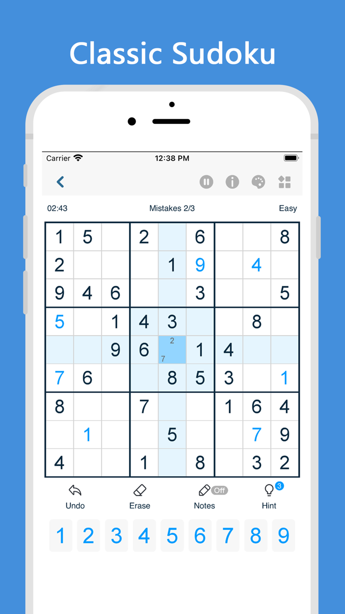 Sudoku - classic sudoku