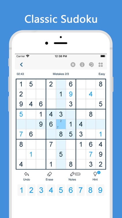 Sudoku - classic sudoku