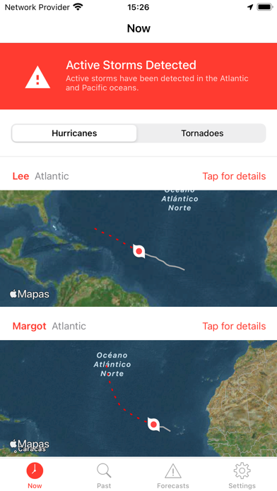 My Hurricane Tracker Pro Screenshot