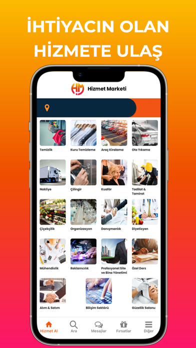 Hizmet Marketi Screenshot