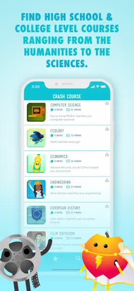Game screenshot Crash Course - Watch and Study apk