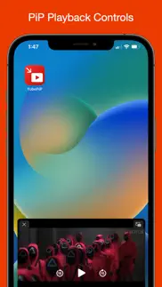 yubepip: pip video player iphone screenshot 4