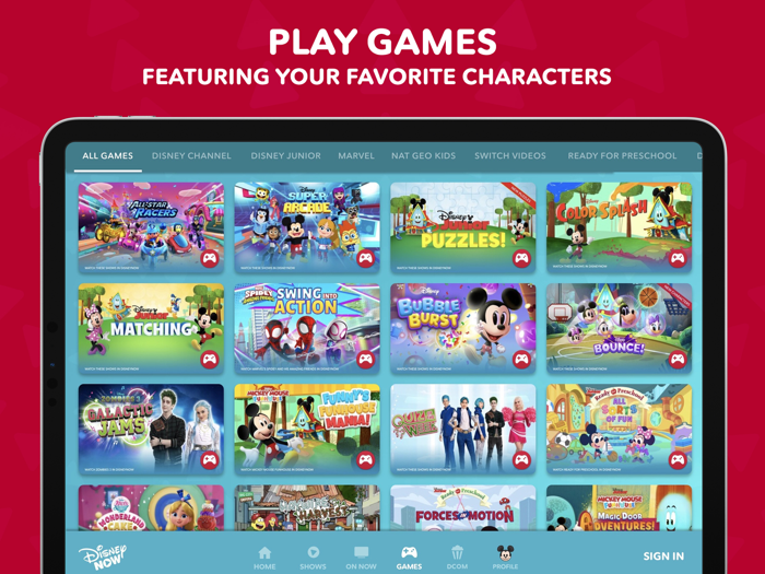 DisneyNOW – Episodes and Live TV