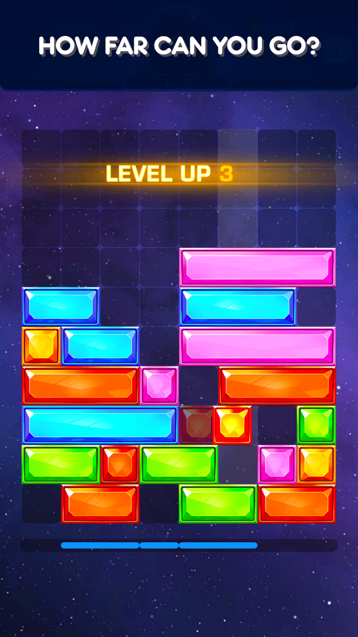 Jewel Slider Drop Down Puzzle