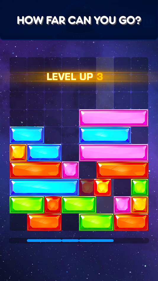 #2. Jewel Slider: Drop Down Puzzle (iOS) De: Oleh Kravets
