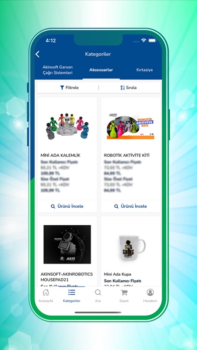 AKINSOFT Store Screenshot