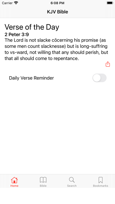 1611 KJV Bible Screenshot