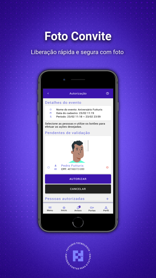 #4. Futturis Portaria (iOS) 由: FUTTURIS TECNOLOGIA LTDA