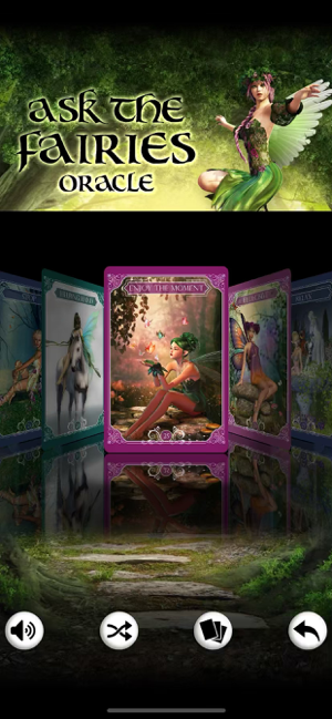 ‎Ask the Fairies Oracle Cards Screenshot