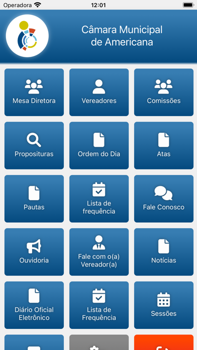 Processo Legislativo Digital Screenshot
