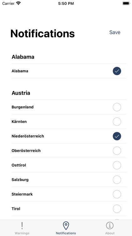 Weather warnings - Warningfy screenshot-4