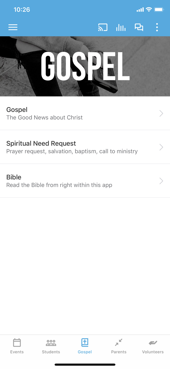 NEHBC Student Ministry