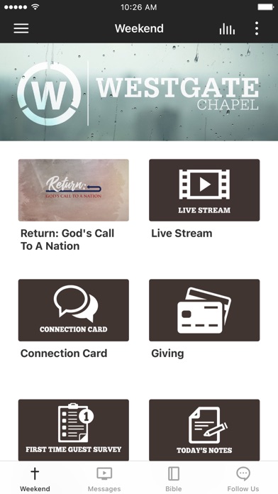 Westgate Chapel Screenshot