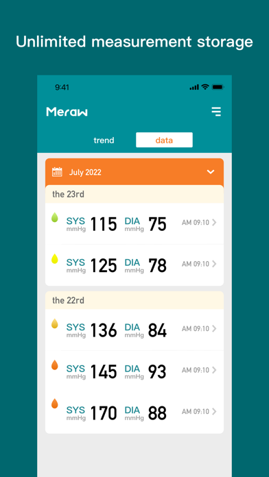 Meraw Health Screenshot
