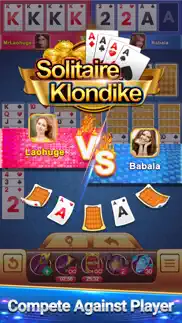 solitaire klondike pvp iphone screenshot 1