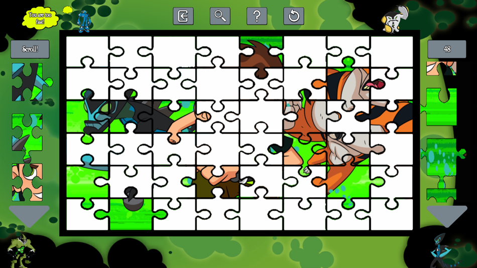 #4. Ben Alien 10 Puzzle (iOS) 由: Cengizhan Tasci