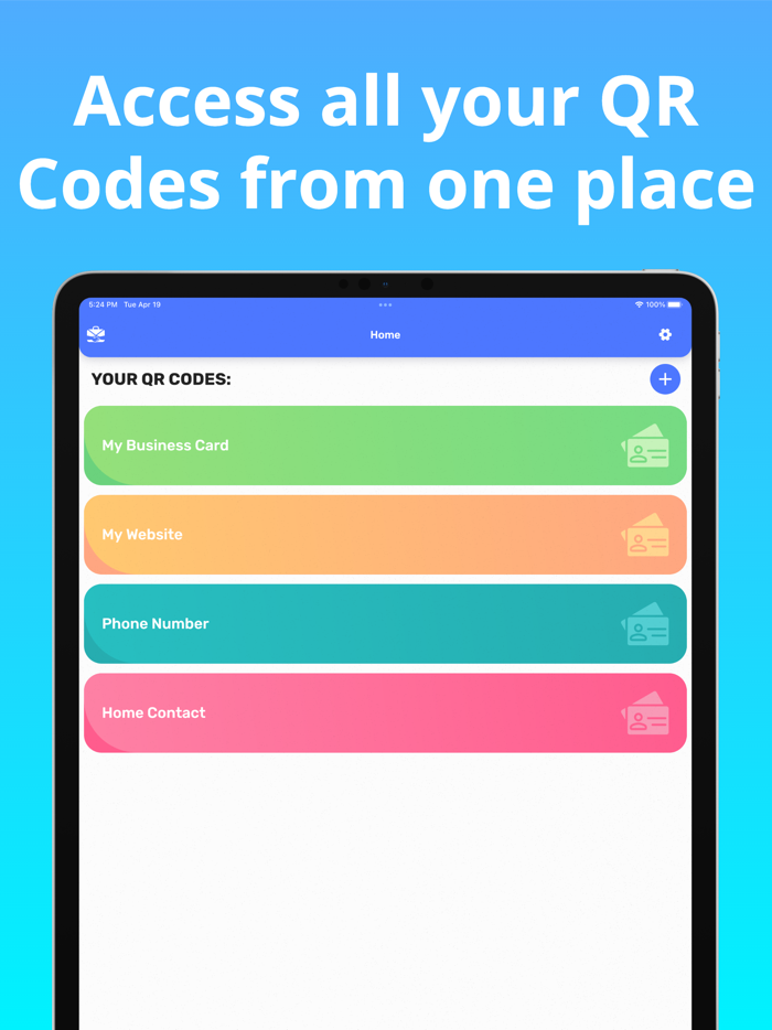 QR Code Business Card