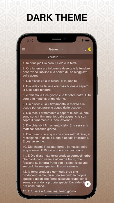 Italian Catholic Bible CEI Pro Screenshot