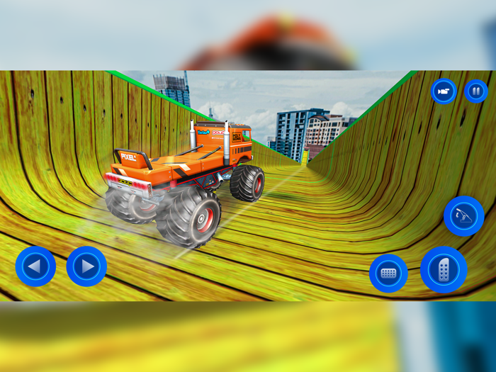 Monster Truck Stunts Go Games