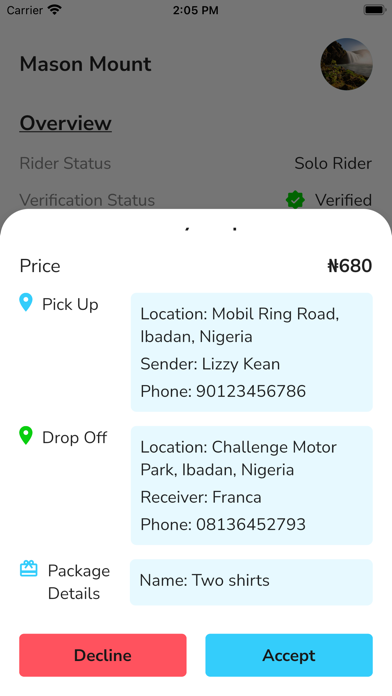 Deliiv Rider Screenshot