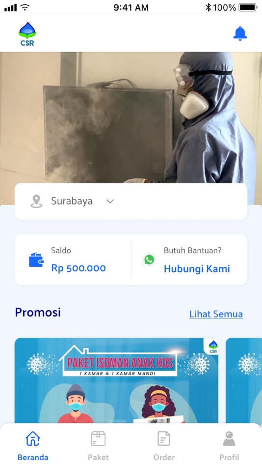 #1. CSR Cleaning (iOS) 由: PT Cakrawala Servis Resolusindo