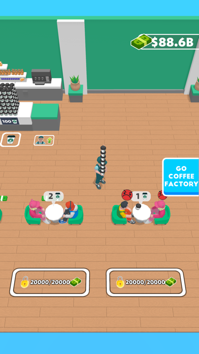 Coffee Factory Clicker Screenshot